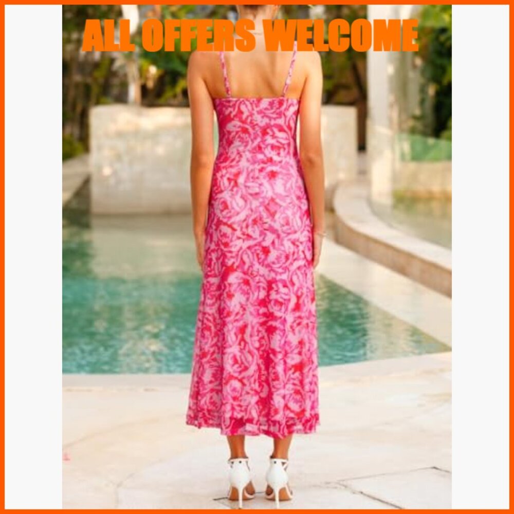 Polyester Elastane Maxi Dress Bodycon Backless Sp… - image 3